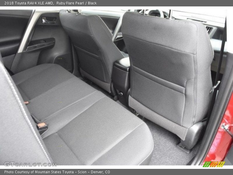 Ruby Flare Pearl / Black 2018 Toyota RAV4 XLE AWD