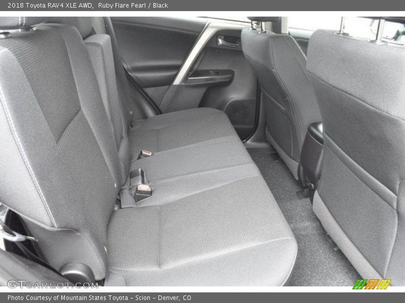 Ruby Flare Pearl / Black 2018 Toyota RAV4 XLE AWD