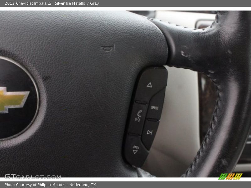 Silver Ice Metallic / Gray 2012 Chevrolet Impala LS