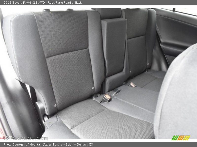 Ruby Flare Pearl / Black 2018 Toyota RAV4 XLE AWD