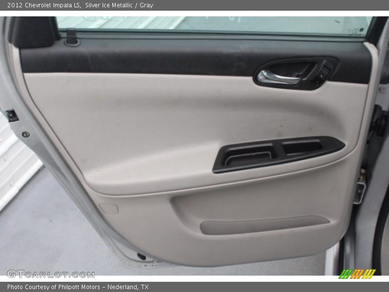 Silver Ice Metallic / Gray 2012 Chevrolet Impala LS