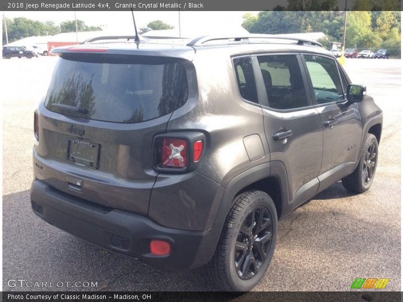 Granite Crystal Metallic / Black 2018 Jeep Renegade Latitude 4x4