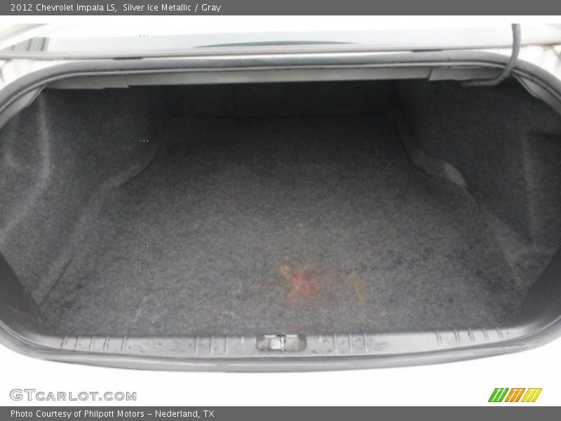 Silver Ice Metallic / Gray 2012 Chevrolet Impala LS