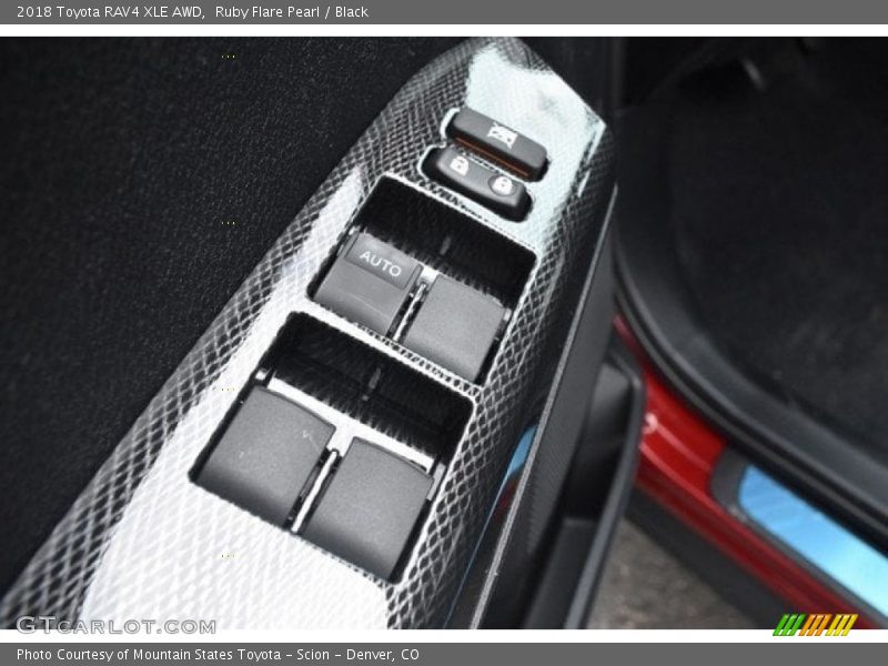 Ruby Flare Pearl / Black 2018 Toyota RAV4 XLE AWD