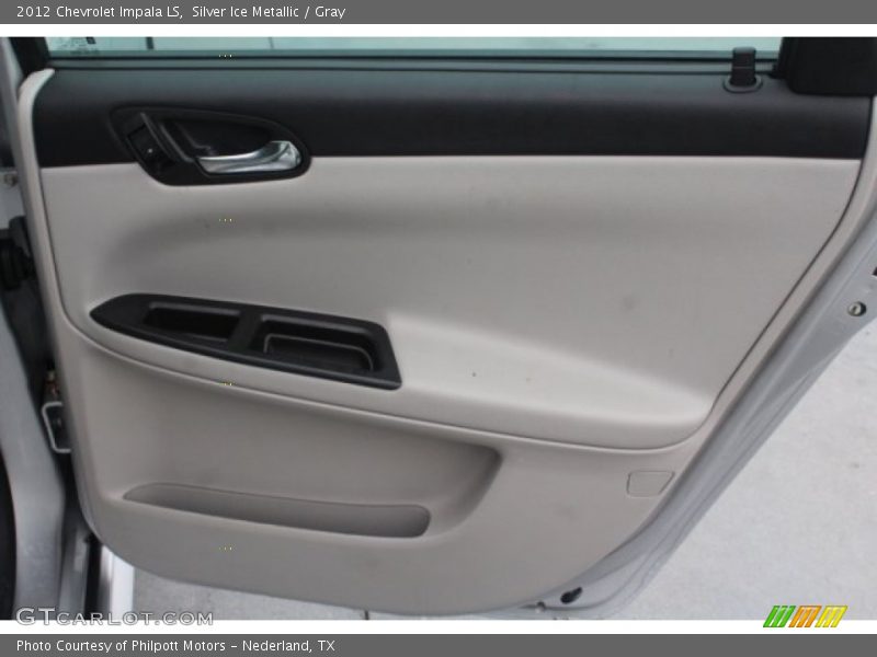 Silver Ice Metallic / Gray 2012 Chevrolet Impala LS