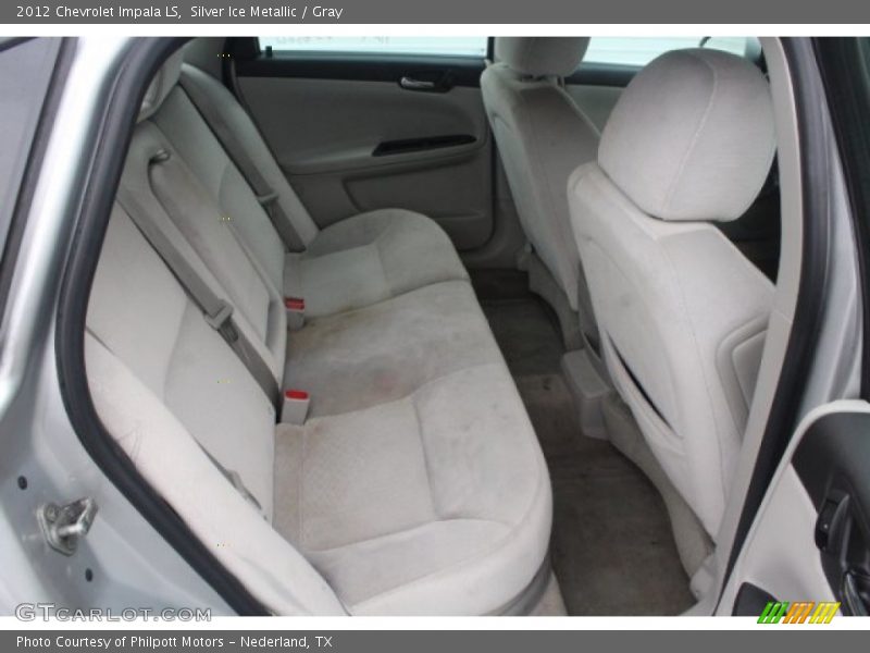 Silver Ice Metallic / Gray 2012 Chevrolet Impala LS