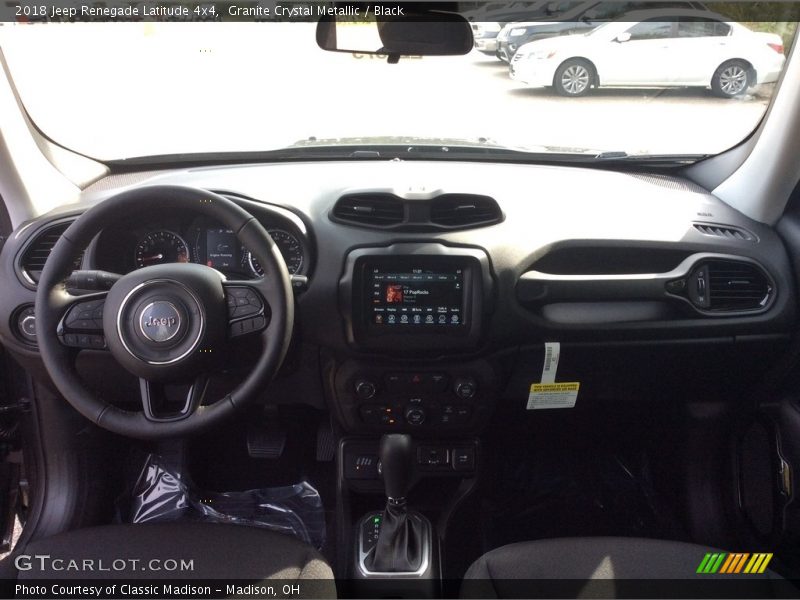 Granite Crystal Metallic / Black 2018 Jeep Renegade Latitude 4x4