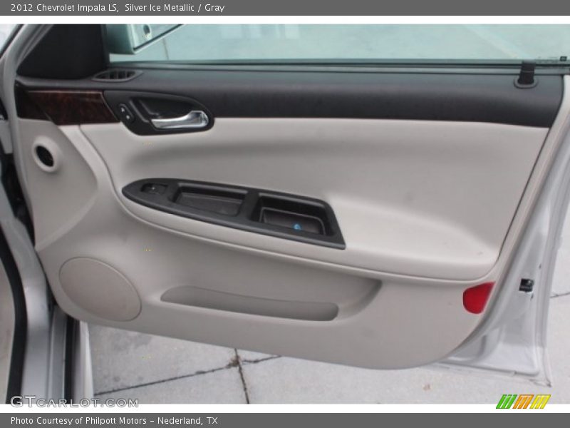 Silver Ice Metallic / Gray 2012 Chevrolet Impala LS