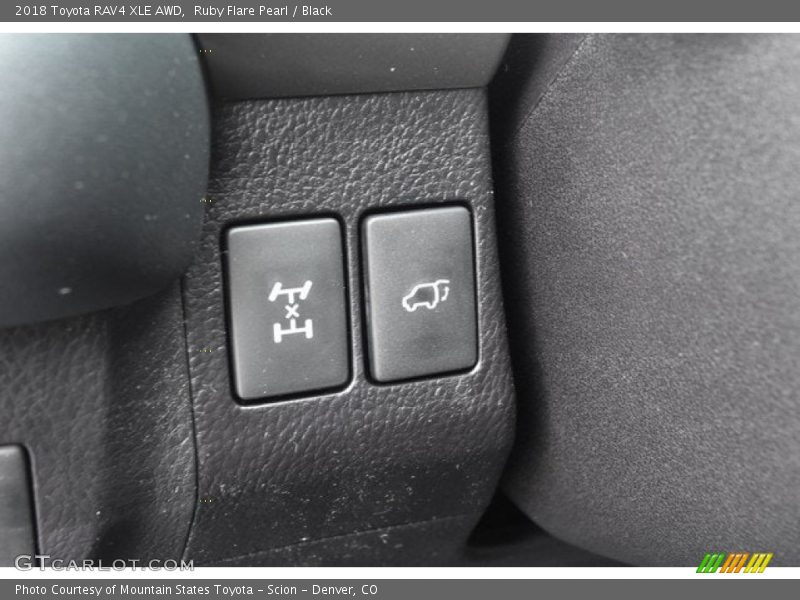 Ruby Flare Pearl / Black 2018 Toyota RAV4 XLE AWD