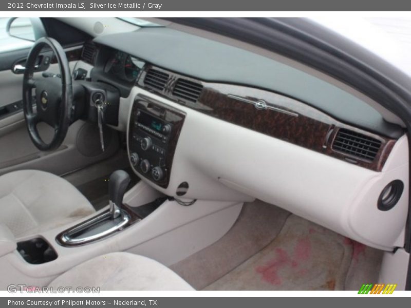 Silver Ice Metallic / Gray 2012 Chevrolet Impala LS
