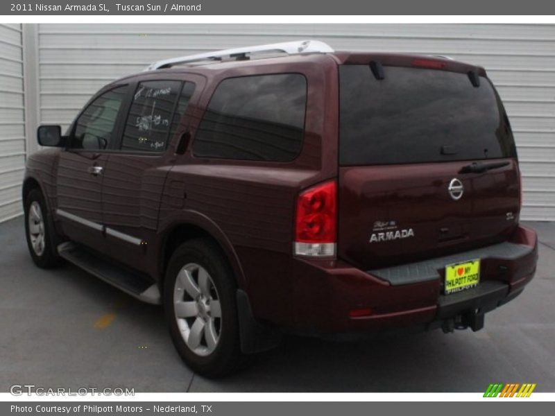 Tuscan Sun / Almond 2011 Nissan Armada SL