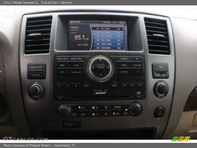 Tuscan Sun / Almond 2011 Nissan Armada SL