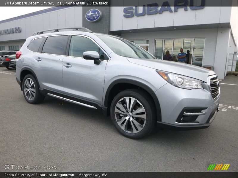 Ice Silver Metallic / Slate Black 2019 Subaru Ascent Limited