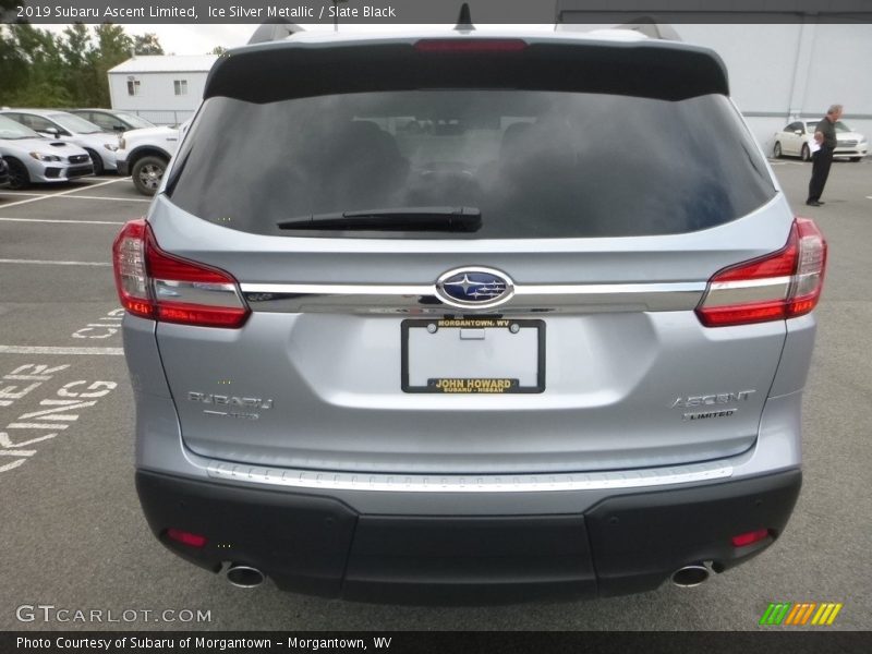 Ice Silver Metallic / Slate Black 2019 Subaru Ascent Limited