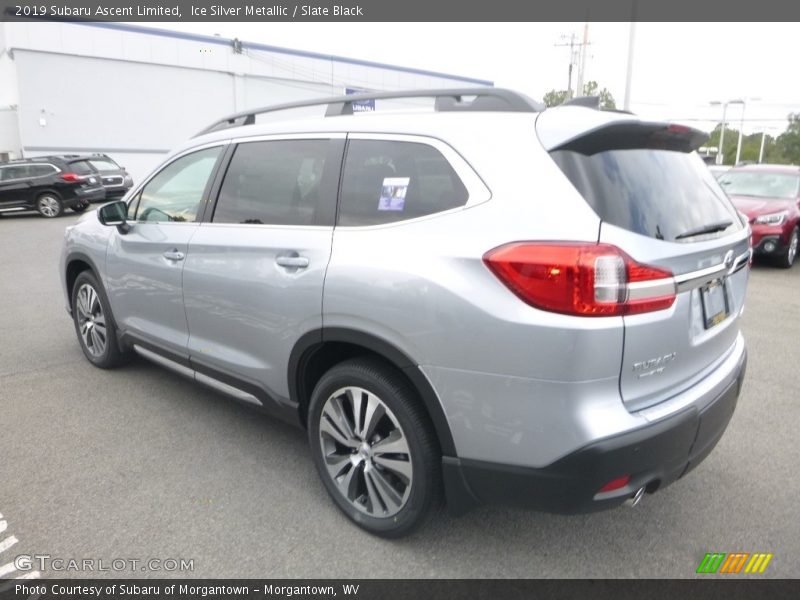 Ice Silver Metallic / Slate Black 2019 Subaru Ascent Limited