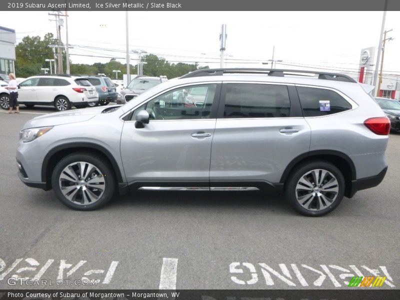 Ice Silver Metallic / Slate Black 2019 Subaru Ascent Limited