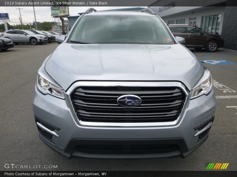 Ice Silver Metallic / Slate Black 2019 Subaru Ascent Limited