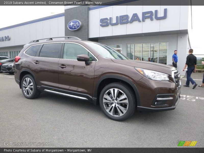 Cinnamon Brown Pearl / Warm Ivory 2019 Subaru Ascent Limited