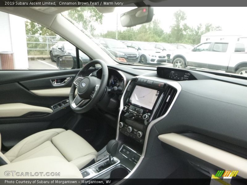 Cinnamon Brown Pearl / Warm Ivory 2019 Subaru Ascent Limited