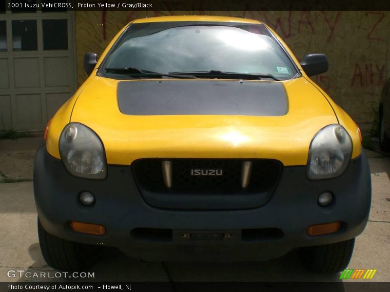 Proton Yellow / Gray/Black 2001 Isuzu VehiCROSS