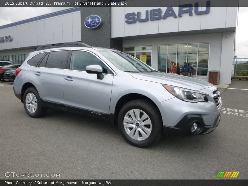 Ice Silver Metallic / Slate Black 2019 Subaru Outback 2.5i Premium