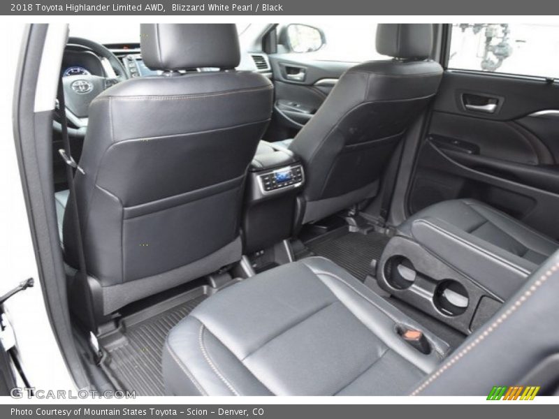 Blizzard White Pearl / Black 2018 Toyota Highlander Limited AWD