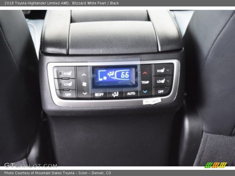 Blizzard White Pearl / Black 2018 Toyota Highlander Limited AWD