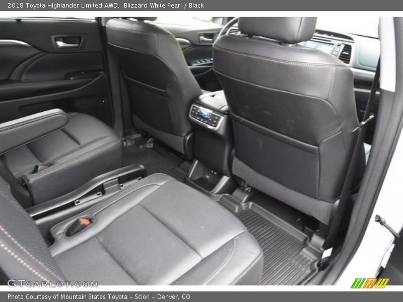 Blizzard White Pearl / Black 2018 Toyota Highlander Limited AWD