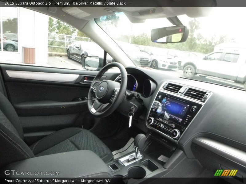 Ice Silver Metallic / Slate Black 2019 Subaru Outback 2.5i Premium