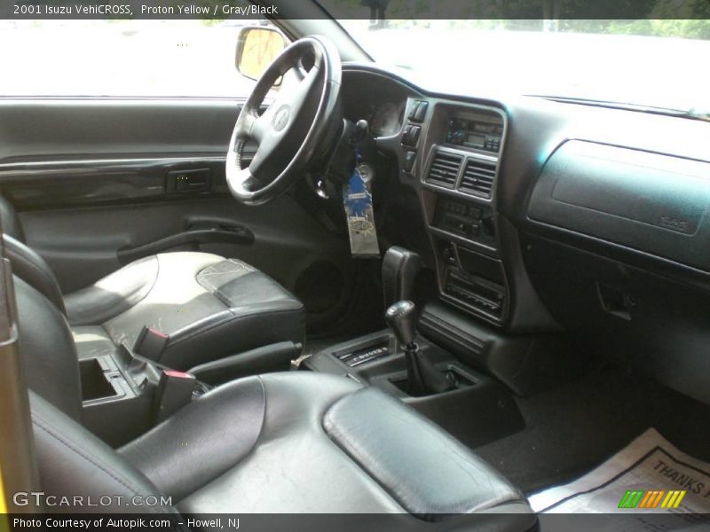 Proton Yellow / Gray/Black 2001 Isuzu VehiCROSS
