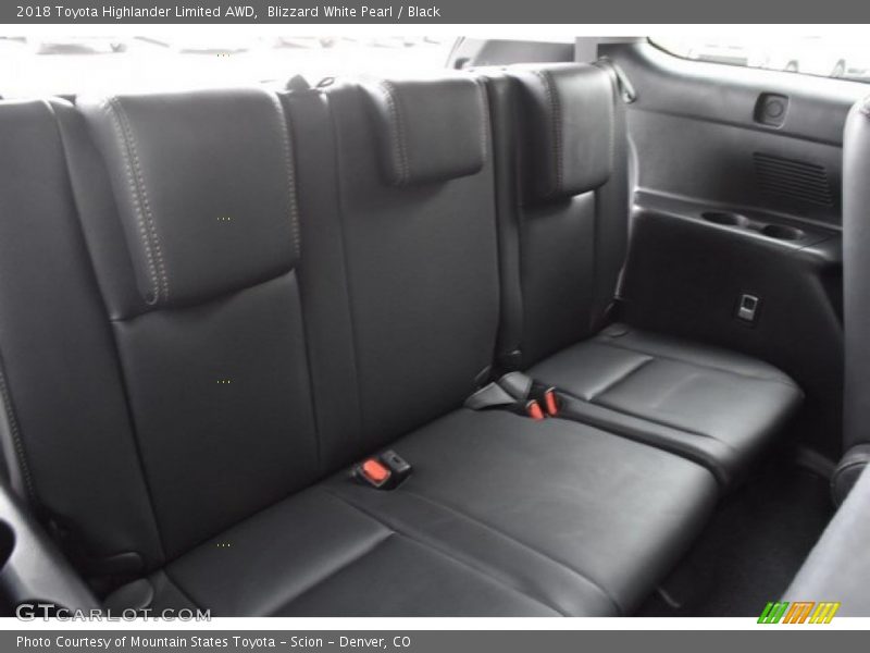 Blizzard White Pearl / Black 2018 Toyota Highlander Limited AWD