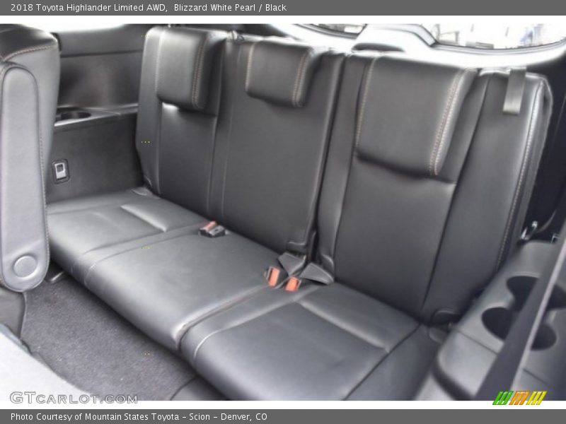 Blizzard White Pearl / Black 2018 Toyota Highlander Limited AWD