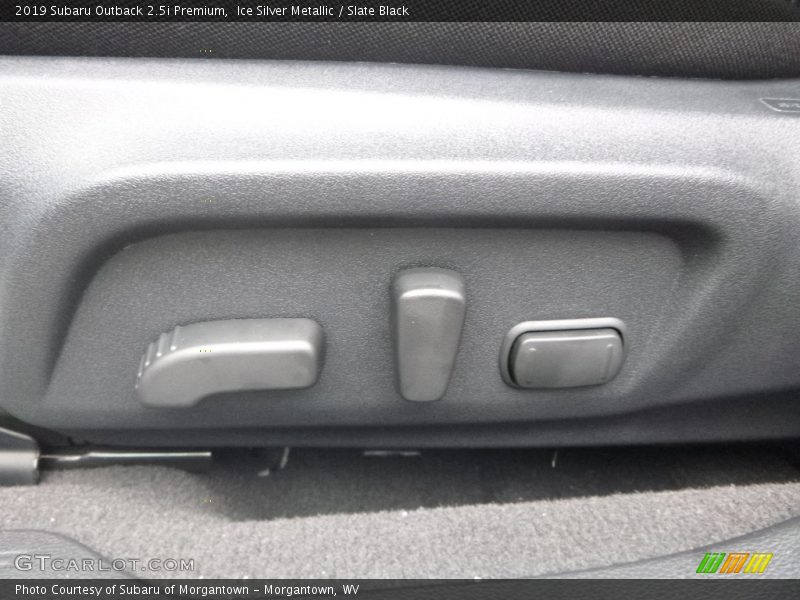 Ice Silver Metallic / Slate Black 2019 Subaru Outback 2.5i Premium