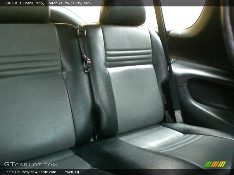 Proton Yellow / Gray/Black 2001 Isuzu VehiCROSS