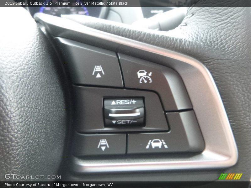 Ice Silver Metallic / Slate Black 2019 Subaru Outback 2.5i Premium