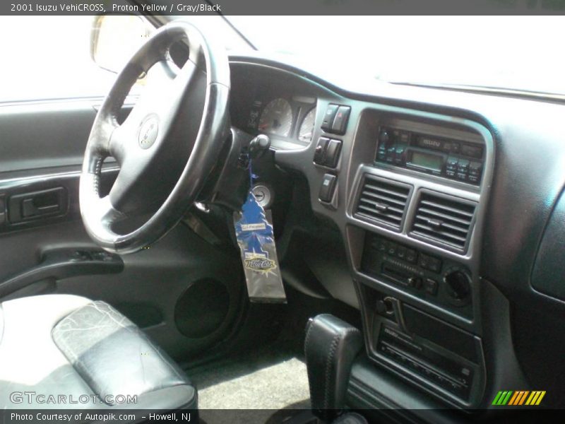 Proton Yellow / Gray/Black 2001 Isuzu VehiCROSS
