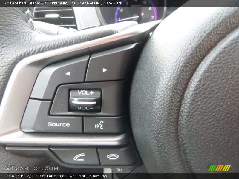 Ice Silver Metallic / Slate Black 2019 Subaru Outback 2.5i Premium