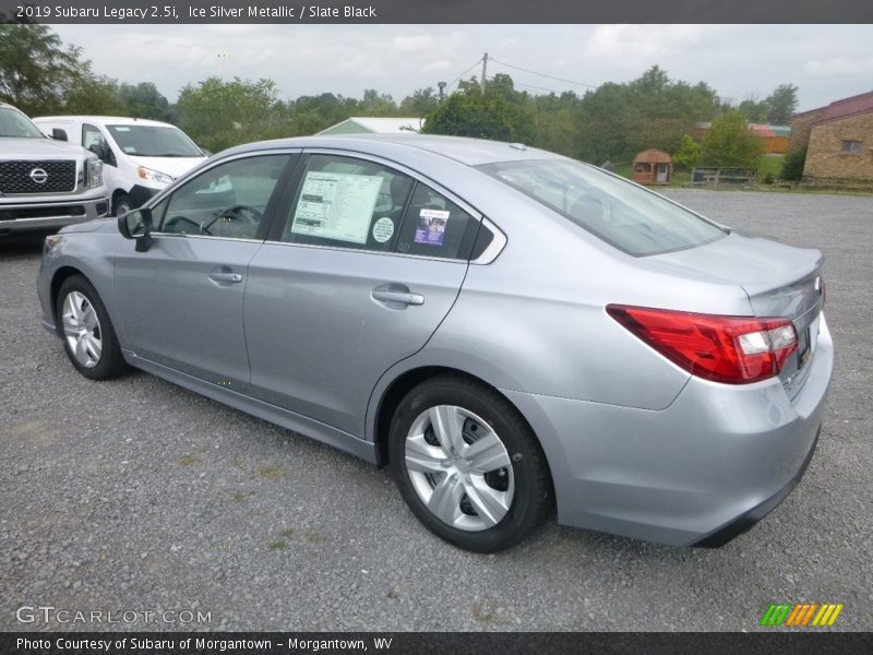Ice Silver Metallic / Slate Black 2019 Subaru Legacy 2.5i