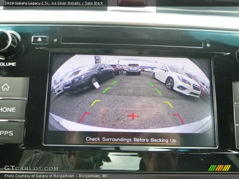 Ice Silver Metallic / Slate Black 2019 Subaru Legacy 2.5i