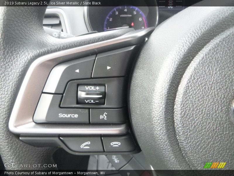 Ice Silver Metallic / Slate Black 2019 Subaru Legacy 2.5i