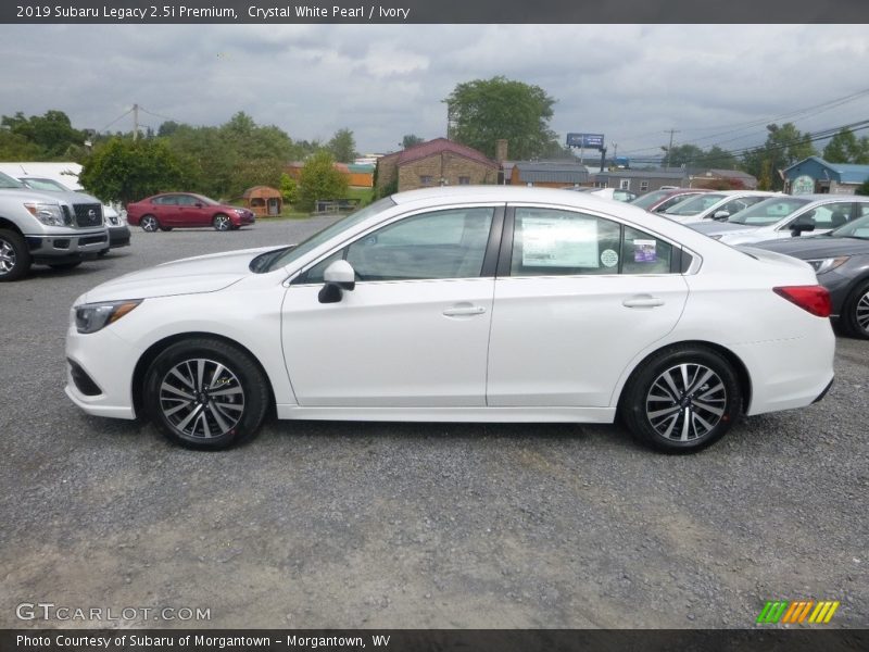 Crystal White Pearl / Ivory 2019 Subaru Legacy 2.5i Premium