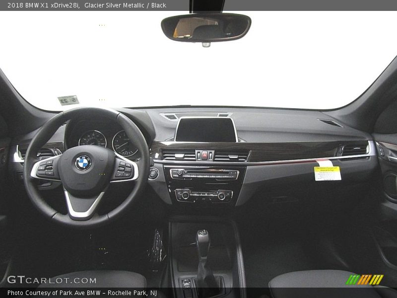 Glacier Silver Metallic / Black 2018 BMW X1 xDrive28i