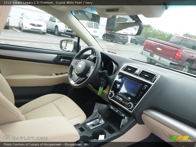 Crystal White Pearl / Ivory 2019 Subaru Legacy 2.5i Premium