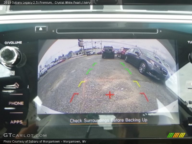 Crystal White Pearl / Ivory 2019 Subaru Legacy 2.5i Premium