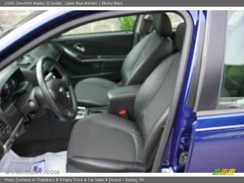 Laser Blue Metallic / Ebony Black 2006 Chevrolet Malibu SS Sedan