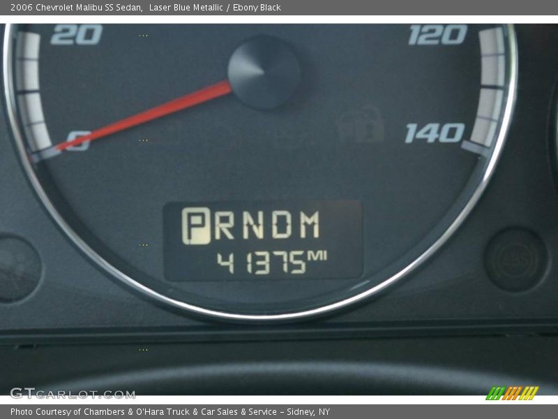 Laser Blue Metallic / Ebony Black 2006 Chevrolet Malibu SS Sedan