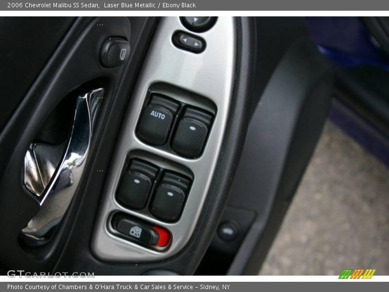 Laser Blue Metallic / Ebony Black 2006 Chevrolet Malibu SS Sedan