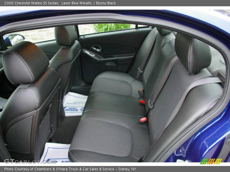 Laser Blue Metallic / Ebony Black 2006 Chevrolet Malibu SS Sedan