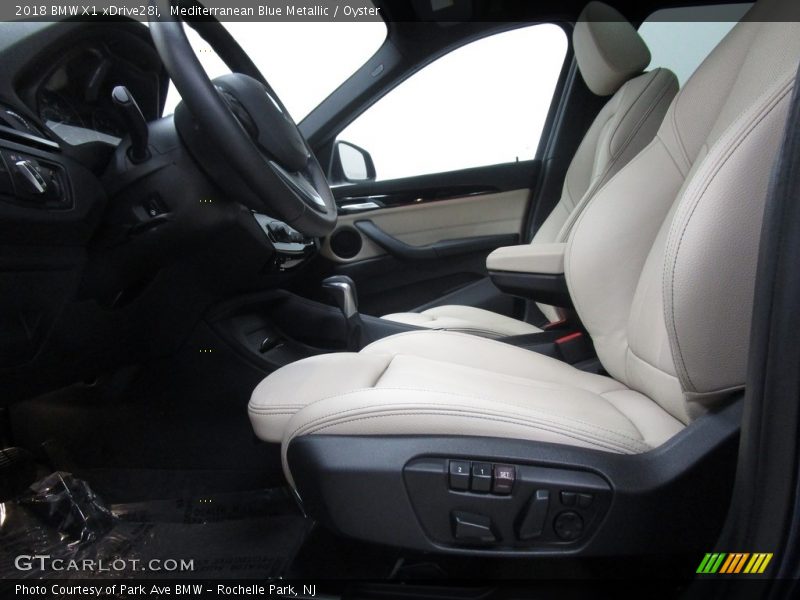 Mediterranean Blue Metallic / Oyster 2018 BMW X1 xDrive28i
