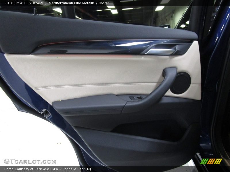 Mediterranean Blue Metallic / Oyster 2018 BMW X1 xDrive28i